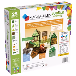 Magna-Tiles Jungle Animals 25-Piece Set