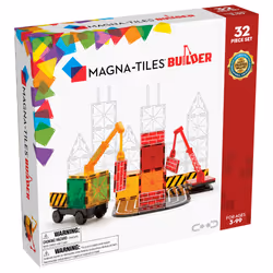 Magna-Tiles Builder 32-Piece Set, Building set, 3 yr(s), 32 pc(s)