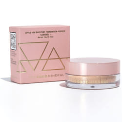 The Good Mineral Loves-You-Back 3in1 Mineral Powder Foundation (CARAMEL 1) | Designed for acne-prone  sensitive skin reducing the appearance of acne a