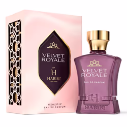 H HABIBI Velvet Royale Vanilla Perfume For Women - Sophisticated  Powdery  Violet - Expertly Blended with Notes of Patchouli  Oud- Feminine Women's Ea
