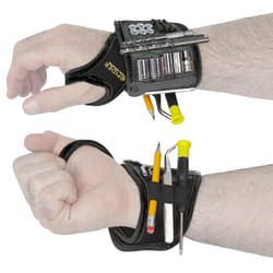 Tool Holster - Magnetic Wrist Wrap - Ergonomic Support Strap Embedded with high Strength Magnets for Carrying Screws, Nails, Drill bits, washers,