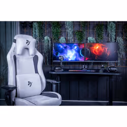 Arozzi Fabric Gaming Chair Vernazza Supersoft Light Grey - Additional view 5