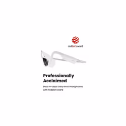 Shokz OpenMove Bluetooth Wireless Headphones with Mic, Bone Conduction Wireless Headset with 6H Playtime, IP55 Waterproof Sports Headphones for
