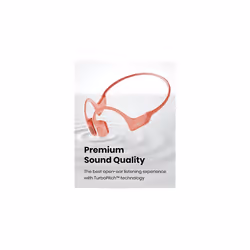 SHOKZ OpenRun Pro Bone Conduction Sports Headphones, Open-ear Sports Earphones with Mic, Bluetooth Wireless Bone Conduction Headset, IP55 Waterproof,