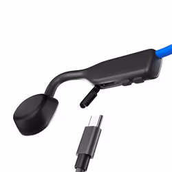 SHOKZ OpenMove Headphones Wireless Ear-hook Calls/Music USB Type-C Bluetooth Blue - Additional view 4