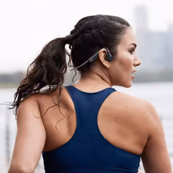SHOKZ OpenMove Headphones Wireless Neck-band Sports Bluetooth Grey - Additional view 5