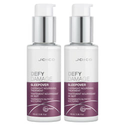 Joico Defy Damage Sleepover Overnight Nourishing Treatment | Strengthen Bond & Reduce Split Ends | No Rinse Treatment  3.38-Ounces