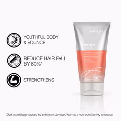 Joico YouthLock Treatment Masque Formulated with Collagen | Nourish and Soften Hair | Reduce Frizz and Fall | Boost Shine