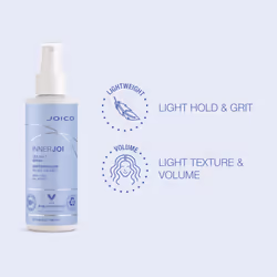 Joico InnerJoi Sea Salt Spray | Styling For All Hair Types | Sulfate & Paraben Free | Naturally-Derived Vegan Formula | 5.1 oz | 2 Pack