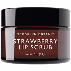 Brooklyn Botany Lip Scrub Exfoliator 1 oz - Lip Moisturizer for Dry Lips and Chapped Lips - Gentle Lip Exfoliator for Smooth ...