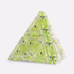 Speks. Geode Magnetic Fidget Set, Neodymium magnet toy, Metal, Plastic, Green, 12 pc(s)