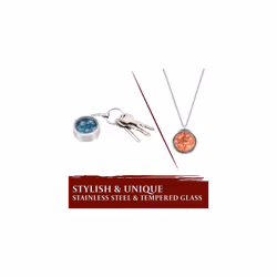 DND Dice Set Locket/Keychain - 3 Polyhedral Mini Sets Included Perfect RPG/Dungeons & Dragons (D&D) Accessories Gifts. Tiny/Micro Red, Blue Clear Have