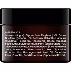Brooklyn Botany Lip Scrub Exfoliator 1 oz - Lip Moisturizer for Dry Lips and Chapped Lips - Gentle Lip Exfoliator for Smooth and Brighter Li