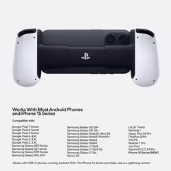 BACKBONE One Mobile Gaming Controller for Android and iPhone 15 Series