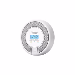 Carbon Monoxide Alarm Detector 10Year Life Replaceable Battery Operated CO Alarm Detector with Digital Display Conforms to EN ...
