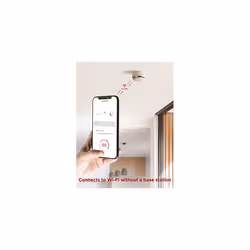 Wi-Fi Smoke Alarm Detector with Replaceable Battery, Smart Fire Alarm Compatible with X-Sense Home Security App, Certified by the TÃV and Compliant