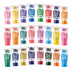 Tub Works Bathtub Finger Paint Soap  24 Pack | Non-Toxic  Washable Bath Paint for Toddlers & Kids Bath | Ideal Toddler Bath T ...