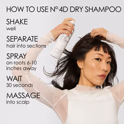 Olaplex No. 4D Clean Weightless Volume Dry Shampoo  Detoxifies Scalp  Neutralizes Odor  Leaves Hair Feeling Clean  For All Hair Types  1.69 oz