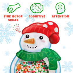 Vango BIZYBOO - Toddler Preschool Learning Activity - Teach Objects and Words with This Educational Seek & Find Sorting Toy - for Ages 2 and Up - Stoc