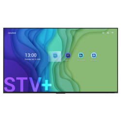 Newline STV+ 65" Digital signage flat panel 165.1 cm (65") LED Wi-Fi 300 cd/m² 4K Ultra HD Black Built-in processor Android 24/7