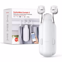 SwitchBot Automatic Curtain Opener - Bluetooth Remote Control Smart Cu