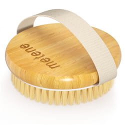 Metene Dry Body Brush for Radiant Skin  Exfoliates and Softens Skin  Improve Circulation  Body Scrubber with Soft and Stiff Bristles  Suitab