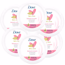 Dove Nourishing Body Care Face Hand and Body Beauty Cream for Normal to Dry Skin Lotion for Women with 24Hour Moisturization ...