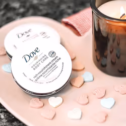 Dove Nourishing Body Care  Face  Hand  and Body Rich Nourishment Cream for Extra Dry Skin with 48-Hour Moisturization  3-Pack  5.07 Oz Each Jar