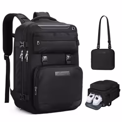 Maelstrom Travel Backpack for Women Men 25L Laptop Backpack Fits 17-Inch Laptop Waterproof Carry On Backpack for Airplanes wi ...