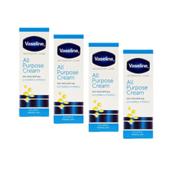 Vaseline Intensive Care All Purpose Cream Cracked Skin Relief 4Pack 141 FL Oz Each 4 Tubes