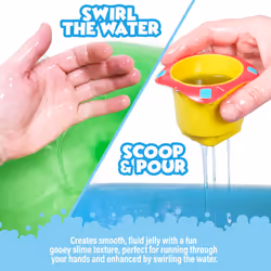 Tub Works Jelly Bath Slime Bombs  6 Pack | Bath Bombs for Kids That Turn Bath Water Into Colorful Jelly Slime | Nontoxic | Unique Kids Bath Bombs with