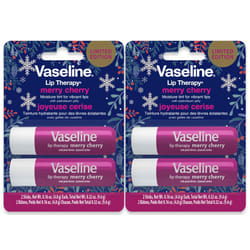 Vaseline Lip Therapy Stick Twin Pack  Merry Cherry Holiday Limited Edition 2Pack