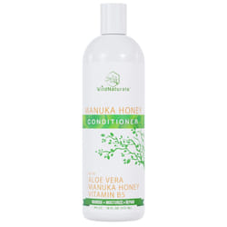Wild Naturals Sulfate Free Conditioner : With Manuka Honey + Aloe Vera  For Hair Loss  Thinning Hair  and Itchy Dry Scalp. Anti Dandruff  Moisturizing