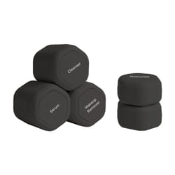 Cadence Travel Containers - Core Skincare Set - Magnetic Travel Capsules - 2 Small (0.56oz) & 3 Medium Capsules (1.32oz) with Cleanser  Moisturizer  S