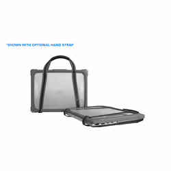 MAXCases Extreme Shell-FL3 Slide Case for HP Fortis G1m Chromebook 11.6" Clamshell (MediaTek Processor) (Grey/Slide-On Top, PC Bottom) - Additional view 4