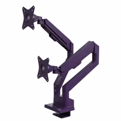 Arozzi AZ-ALZARE-NEO-DUO-PP monitor mount / stand 81.3 cm (32") Desk Purple - Additional view 2