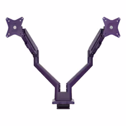 Arozzi AZ-ALZARE-NEO-DUO-PP monitor mount / stand 81.3 cm (32") Desk Purple - Additional view 3