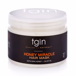 Tgin Honey Miracle Hair Mask 340ml, 340 g, Unisex, Damaged hair, Dry hair, Dyed hair, Anti-frizz, Moisturizing, Honey, Jar