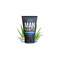 Super Fresh Ball Deodorant for Men by SweatBlock Prevent Sweaty Man Parts Odor Balls Butt and Groin TalcFree LotiontoPowder N ...