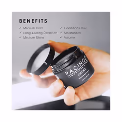Pacinos Creme Hair Sculpting Wax Cream  Water Soluble Medium Shine Styling Cream