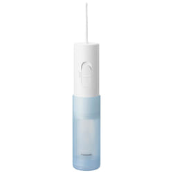 Panasonic Water Flosser for Travel  Cordless Portable Oral Irrigator with Two Water Pressure Settings  Collapsible Water Tank - EW-DJ11-A
