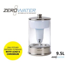 ZeroWater 40-Cup / 9.5L Glass Water Filter Dispenser