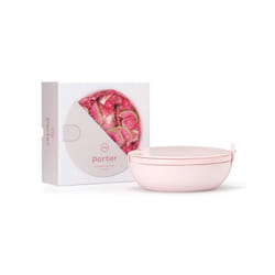 W&P Design Porter Bowl Lunch container 1 L Ceramic, Plastic, Silicone Pink 1 pc(s)