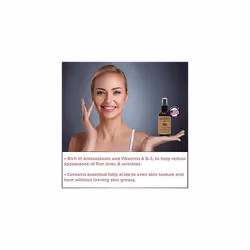 PURA D'OR Organic Rosehip Seed Oil (4oz / 118mL) 100% Pure Cold Pressed USDA Certified Organic, All Natural Anti-Aging Moisturizer Treatment for Face,