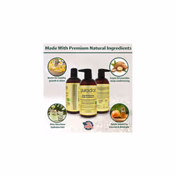 PURA DOR Biotin Deep Moisturizing Conditioner Thickens, Softens, Smooths, & Moisturizes - For Dry, Frizzy, Dam