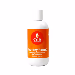 Oyin Handmade Honey Hemp Conditioner 250ml, Unisex, Non-professional hair conditioner, Curly hair, Dry hair, Detangling, Mois ...