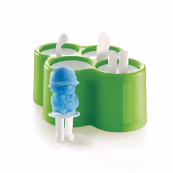 Zoku Safari Pop Molds 4 Different Easy-release Silicone Popsicle Mold