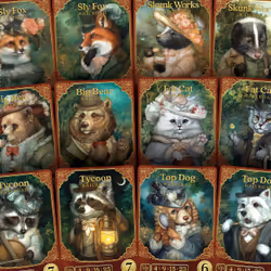 University Games Raccoon Tycoon Board game Strategy