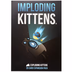 Imploding Kittens Expansion Set - Easy Family-Friendly Party Games - Card Games for Adults, Teens & Kids - 20 Card Add-on