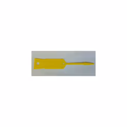 YELLOW Self-Locking Arrow Key Tags (1 000 per pack) Size 4 1/2"""" X 3/4"""" (YELLOW)